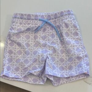 The Beaufort Bonnet Company Lavender Patterned boys swim